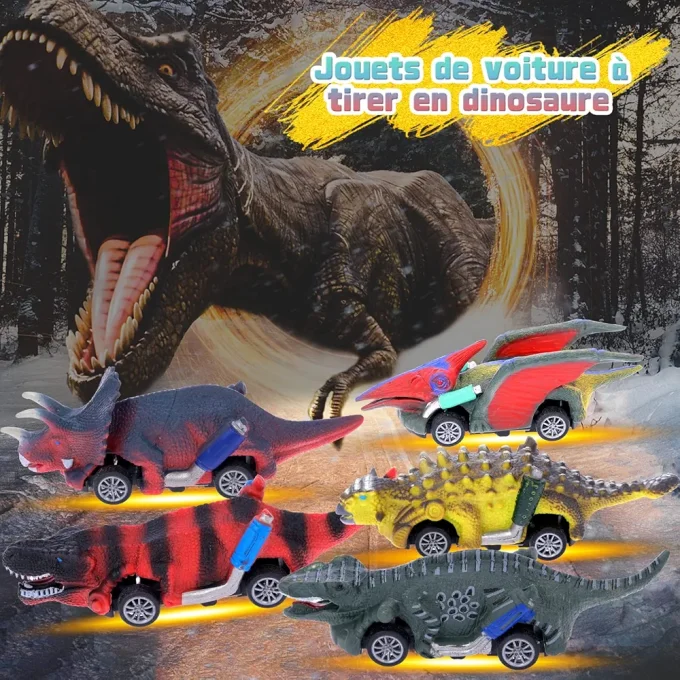 GOLDGE Voiture Jouet Dinosaure