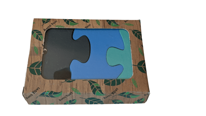 Puzzle Bois 3 pièces Éléphant pour enfant 