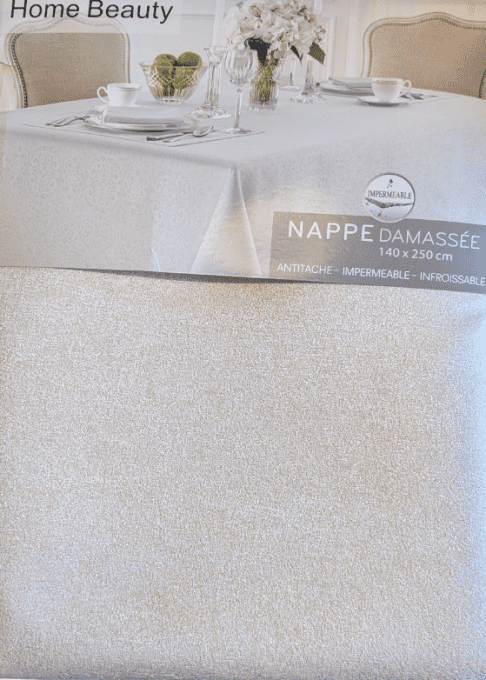 Nappe Damassé 140 x 250 cm