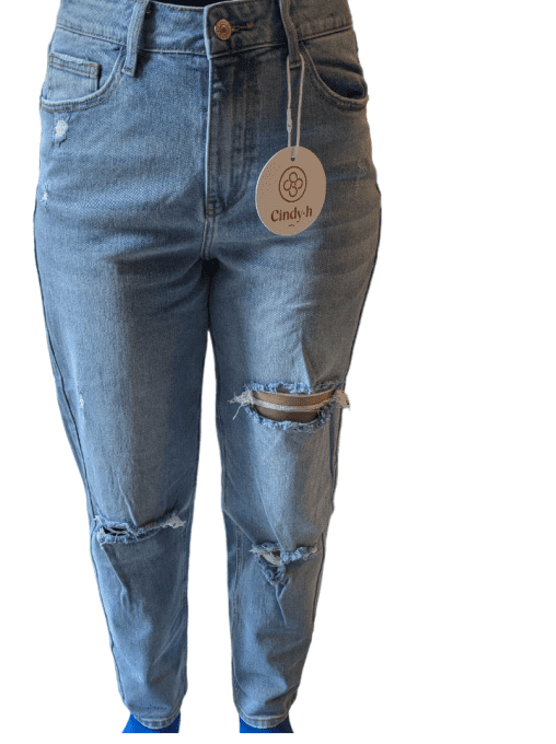 Jeans Cindy-h Paris " High Waist Boyfriend "