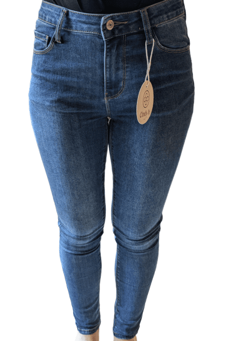 Jeans Cindy-h Paris " Mid Waist Push UP " 