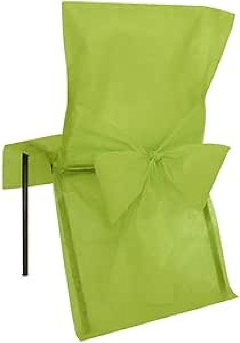 Santex Housse de Chaise avec Nœud Vert