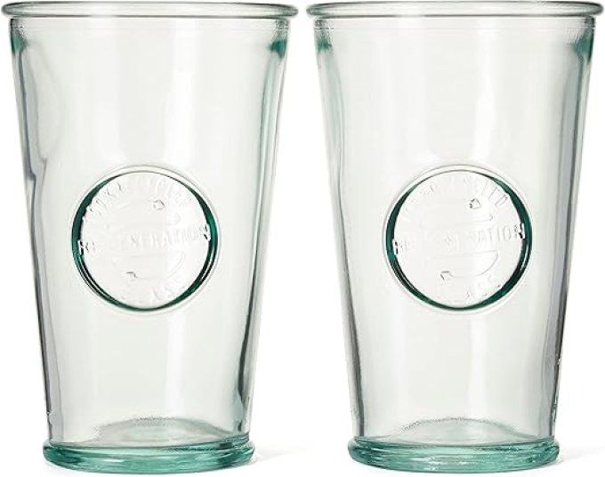 Re-Generation Verrerie Lot de 2 verres