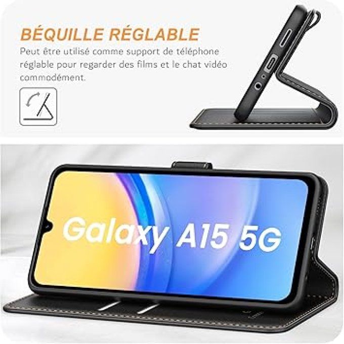 Ganbary Coque Samsung Galaxy A15 4G/5G