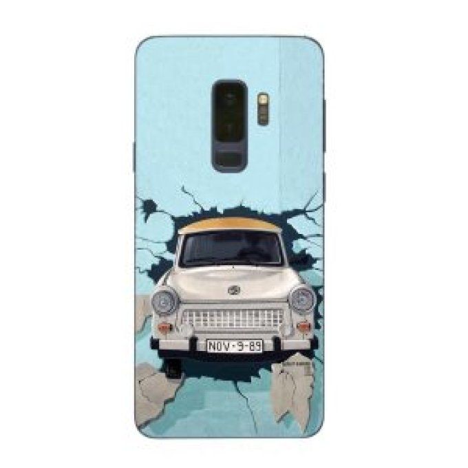 NALIA Coque en Verre Trempé Compatible avec Samsung Galaxy S9 plus