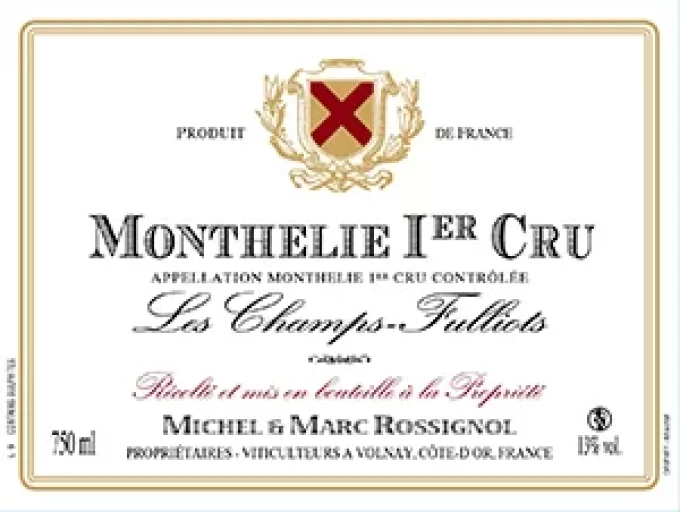 Monthélie 1er Cru "Les Champs Fulliots" 2020 Domaine Marc Rossignol